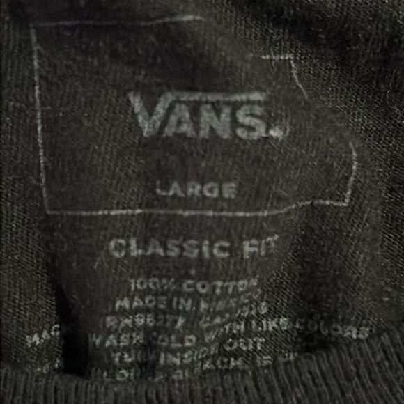 Vans, large, classic fit, graphic, short sleeve, shirt, size large - Picture 8 of 8